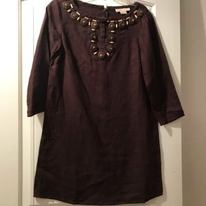 ☀️3/$15☀️ Michael Kors Brown Dress Size 4